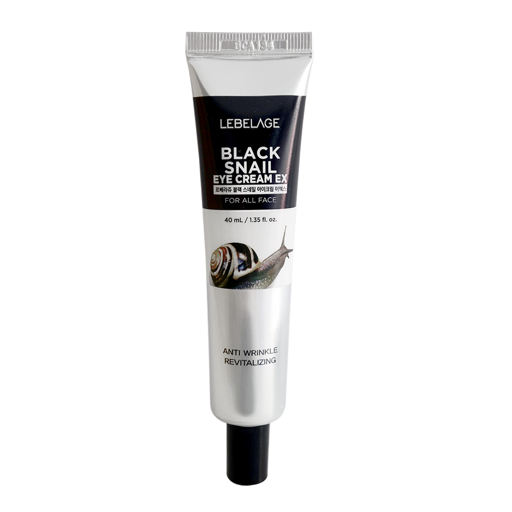 LEBELAGE Black Snail Eye Cream EX for Intensive Wrinkle Care and Deep Hydration Nourishing Solution  _ Made in Korea